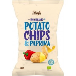Chipsy ziemniaczane o smaku paprykowym BIO 125g Trafo