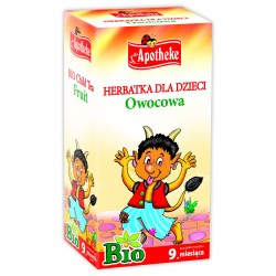 Herbatka dla dzieci - OWOCOWA BIO- 20x1,5g Apotheke
