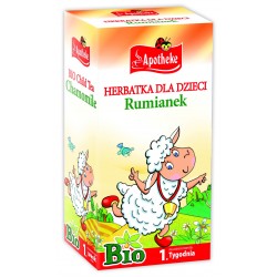 Herbatka dla dzici - RUMIANKOWA BIO- 20x1,5g Apotheke