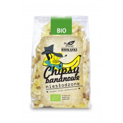 Chipsy bananowe niesłodzone BIO 150g Bio Planet
