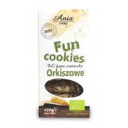 Ciastka Fun cookies orkiszowe BIO 120g Bio Ania