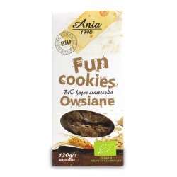 Ciastka Fun cookies owsiane BIO 120g Bio Planet