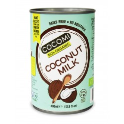Mleczko kokosowe w puszce (17% tłuszczu) BIO 400ml Cocomi