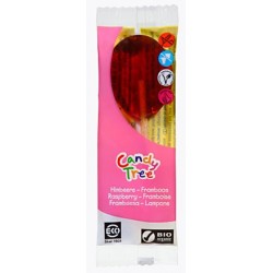 Lizaki o smaku malinowym bezglutenowe BIO 40g Candy Tree