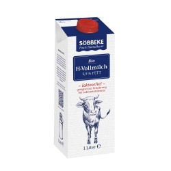 Mleko bez laktozy 3,5% BIO 1L SOBBEKE